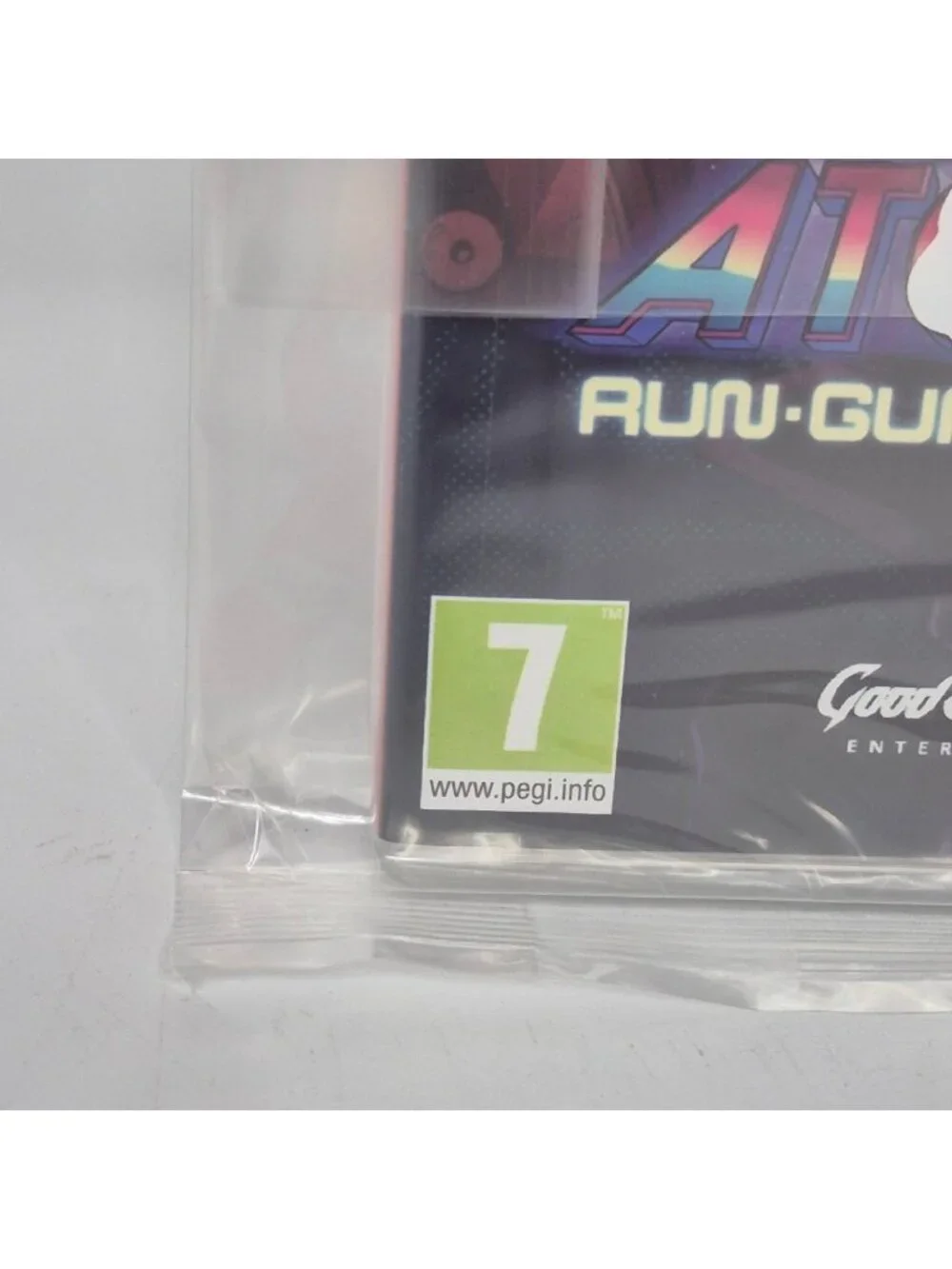 Atomik RunGunJumpGun Nintendo Switch Super Rare Games #87 w/ Manual & Cards New
